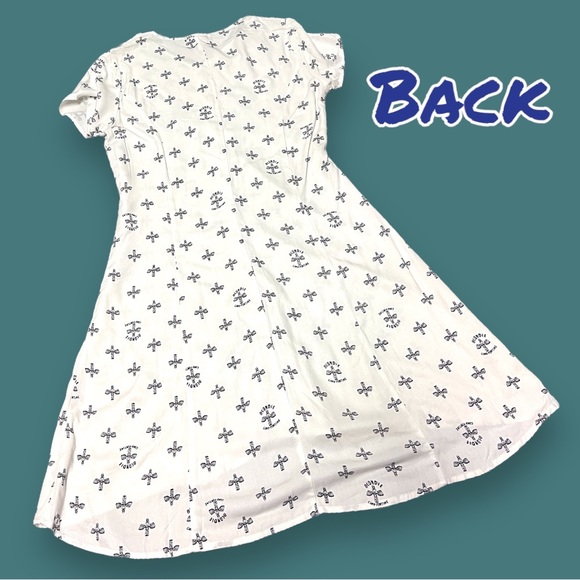 Junk Food Blonde Camp Fun Time button down high low dress. Size Medium 🎵🎸 - Picture 3 of 11